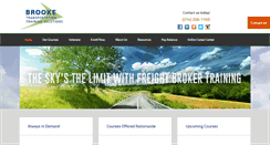 Desktop Screenshot of brooketraining.com